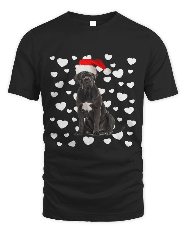 Christmas Cane Corso Xmas Santa Hat Holidays Dog Mom Dad 83