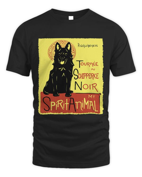 Cute Schipperke Dog Art Schipperke Gift 119