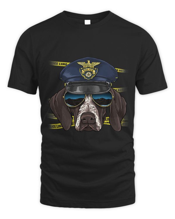 German Shorthaired Pointer Police K9 Dog Lover 80