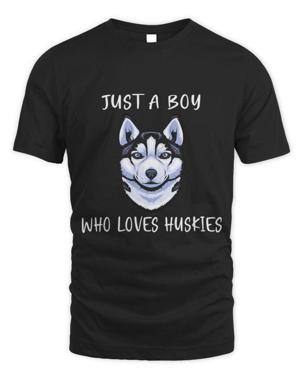 Siberian Husky Puppy Just a Boy Who Loves Husky