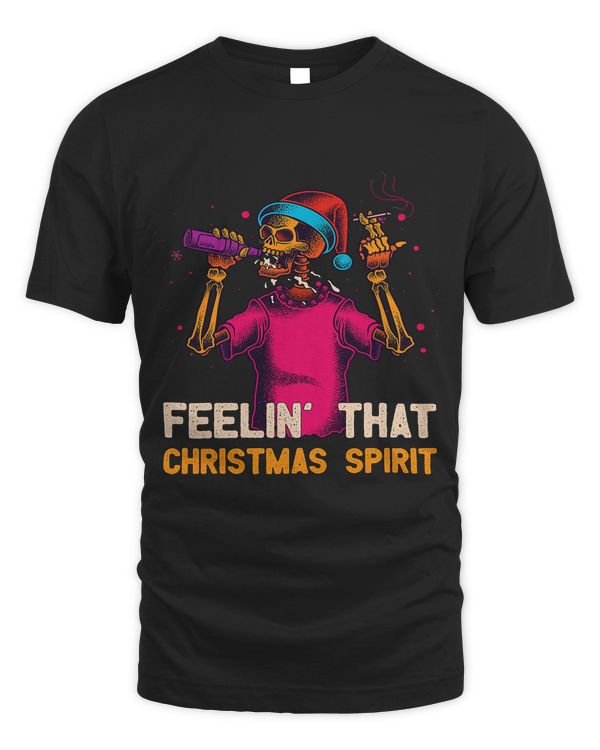 Feelin’ That Christmas Spirit Funny Group Christmas Beer38
