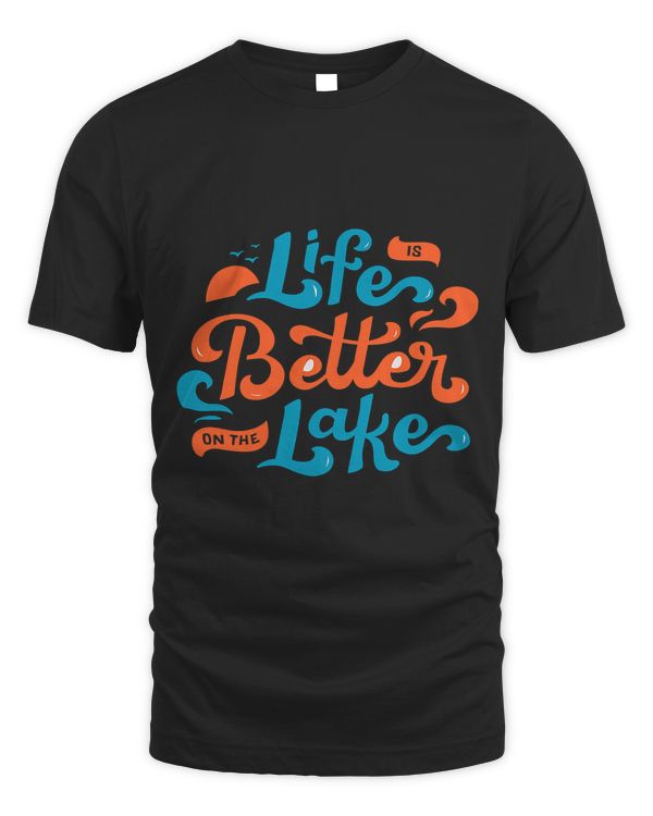 Summer Vacation Shirt For Women Life is Better On The Lake151