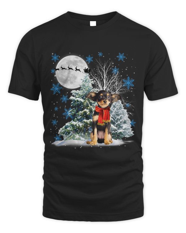 Russkiy Toy Under Moonlight Snow Christmas Pajama 115