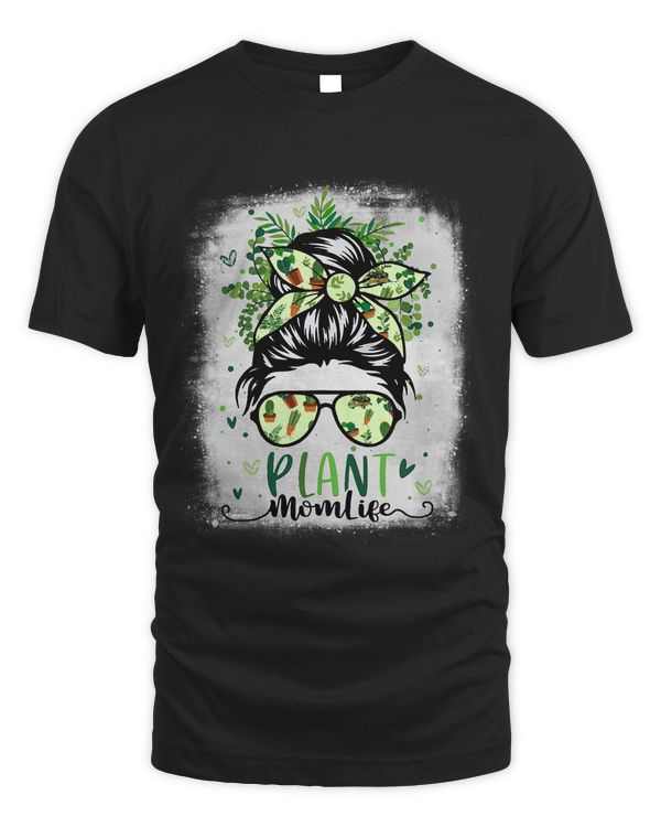 Plant Lady Mom Life Messy Bun Gardening Gardeners Grandma