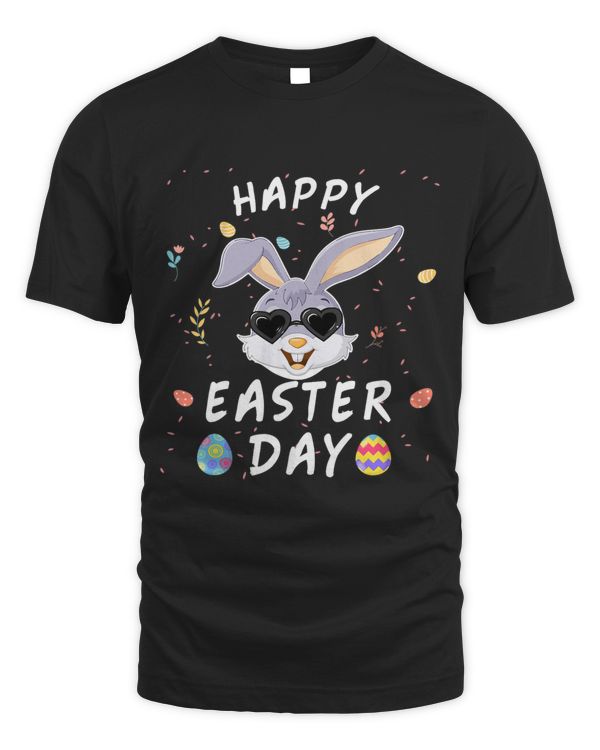 Bunny Happy Easter Day Eggs Kids Boys Girls Rabbit