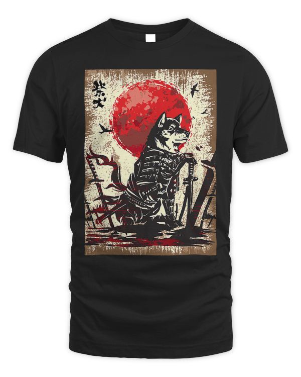 Shiba Inu Ninja Samurai Commander Battlefields