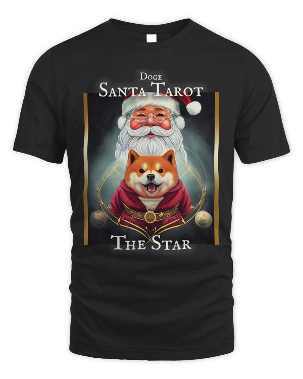 Doge Santa Tarot The Star Shiba Inu Christmas Crypto HODL 29