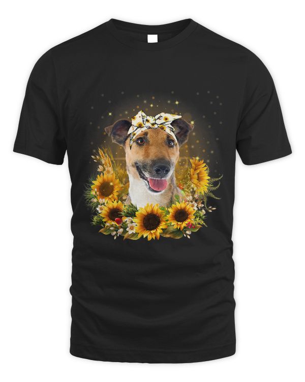 Sunflower Smooth Fox Terrier Dog Mothers Day For Women