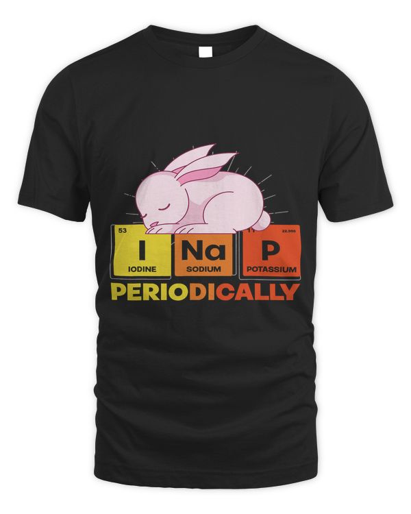 Periodic Table Napping Cute Animal PJ Sleeping Cute Rabbit