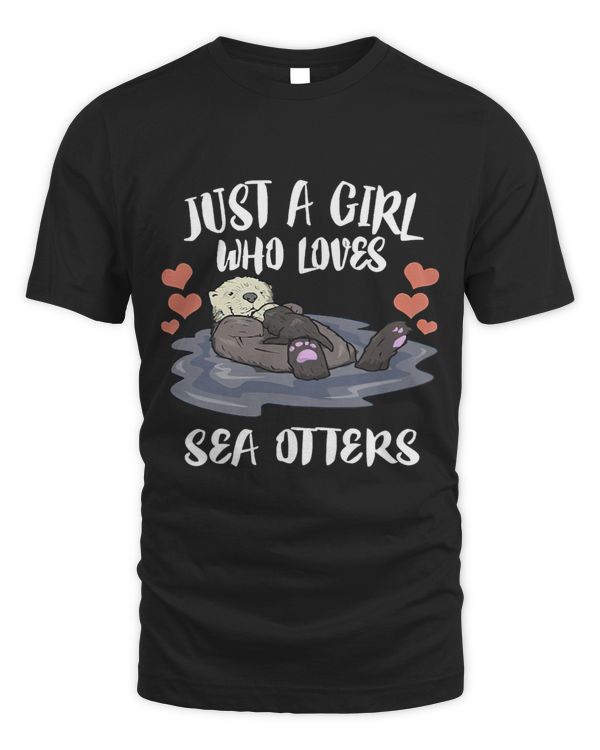 Cute Otter Just a Girl Who Loves Sea Otters Costume