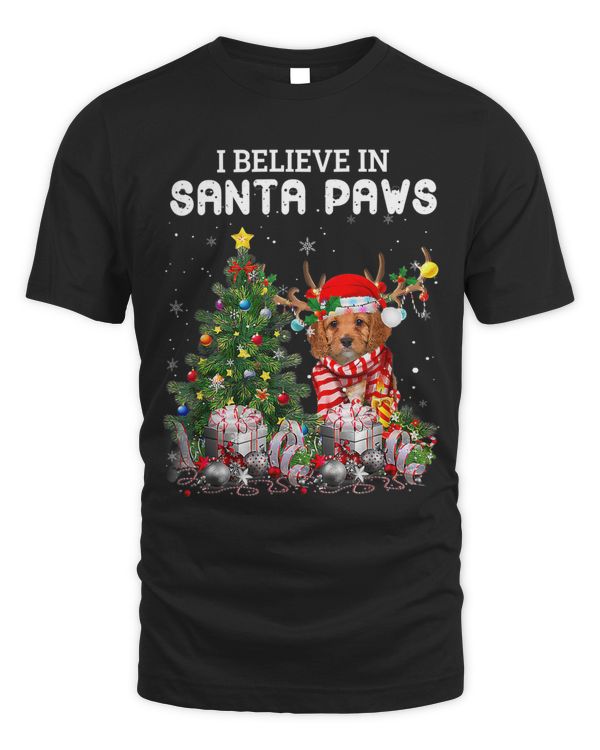 Funny Cavapoo Dog Christmas Tree Christmas Pajama 78
