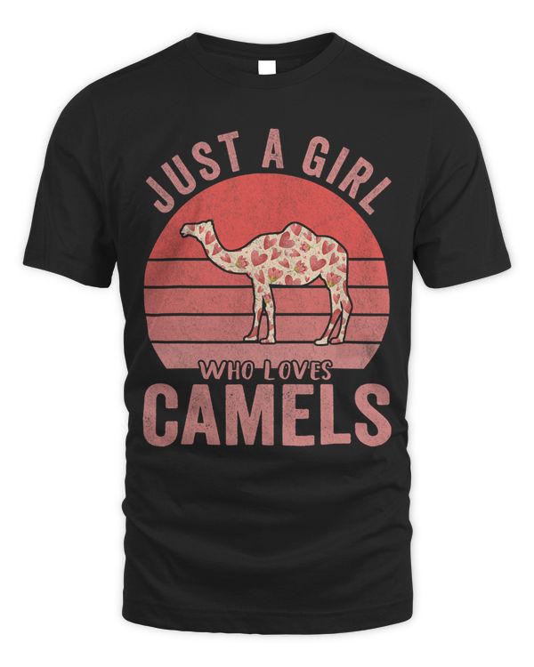 Just A Girl Who Loves Camels Lover Funny Camel Quote 232