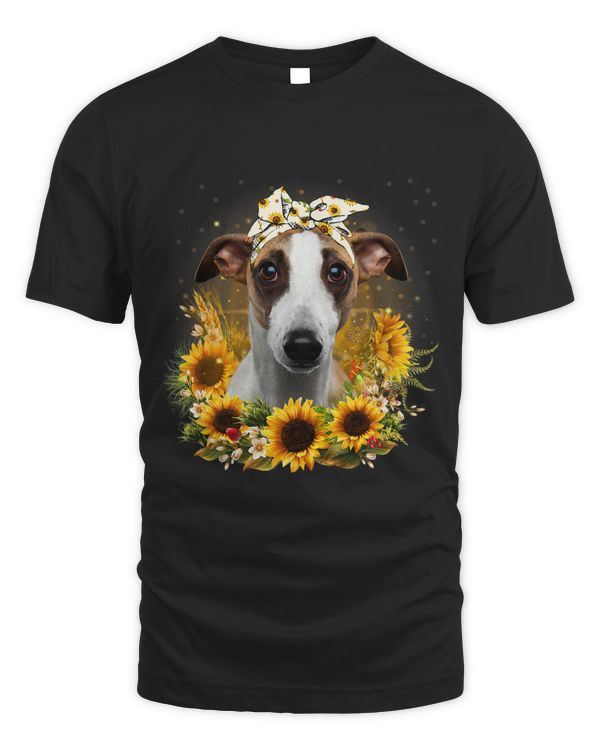 Sunflower Whippet Dog Mothers Day For Women