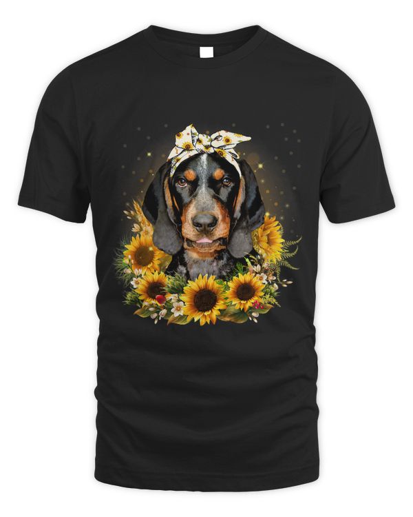 Sunflower Bluetick Coonhound Dog Mothers Day For Women