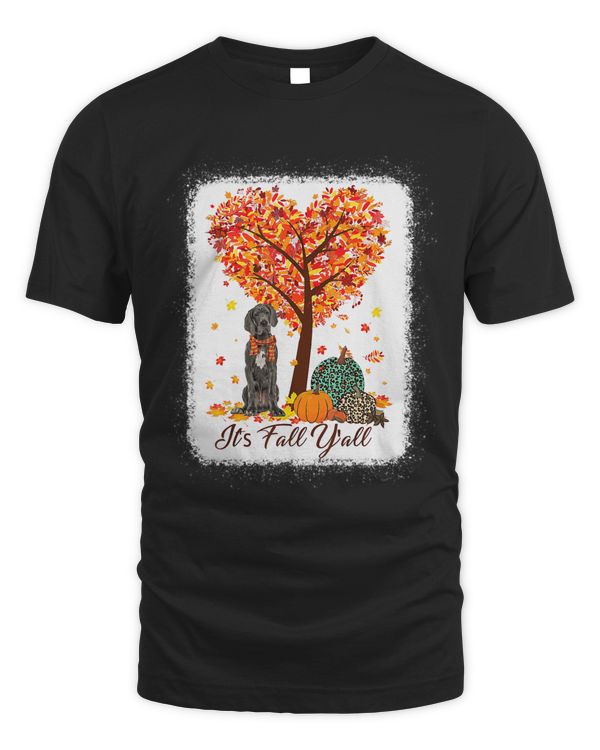 Its Fall YAll Funny Great Dane Fall Autumn Dog Lover 59