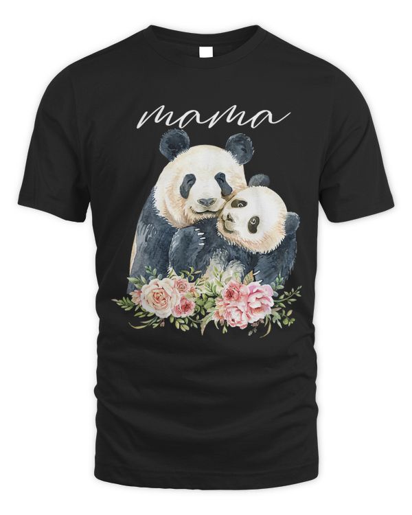 Mama Panda Tanks New Mom Panda Bear Gift For Mothers Day