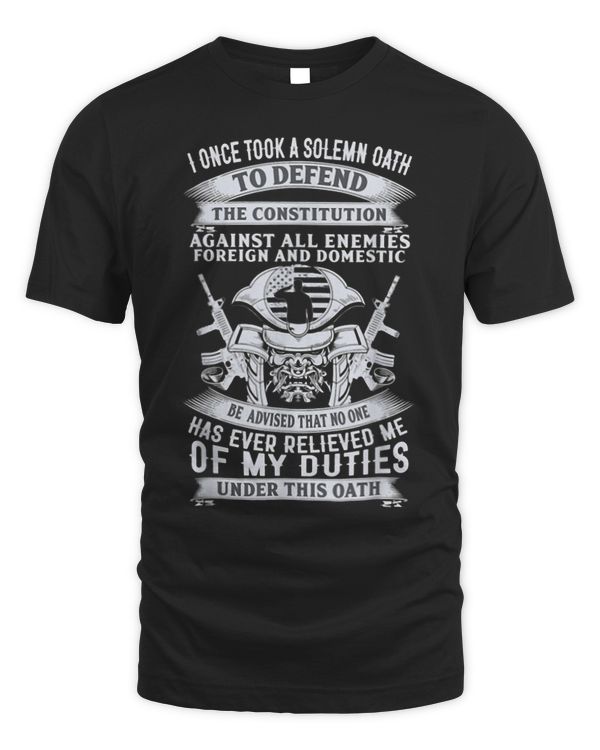 I One Took A Solemn Oath To Defend The Constitution