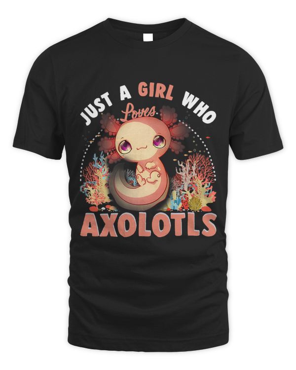 Just a Girl Who Loves Axolotls Japanese Anime Otaku Nu Goth 358
