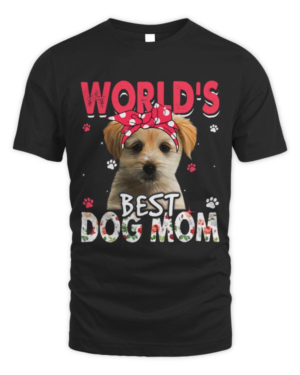 Womens Worlds Best Shih Tzu Dog Mom Funny Mothers Day