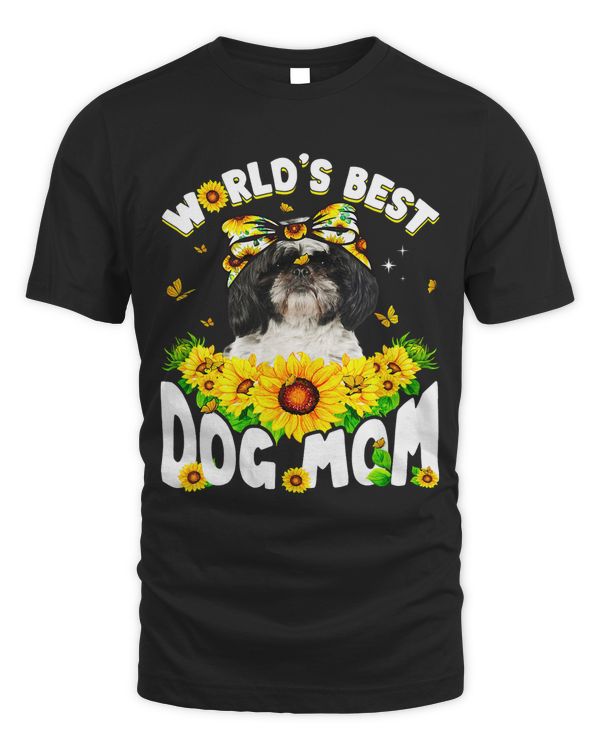 Worlds Best Shih Tzu Dog Mom Funny Mothers Day