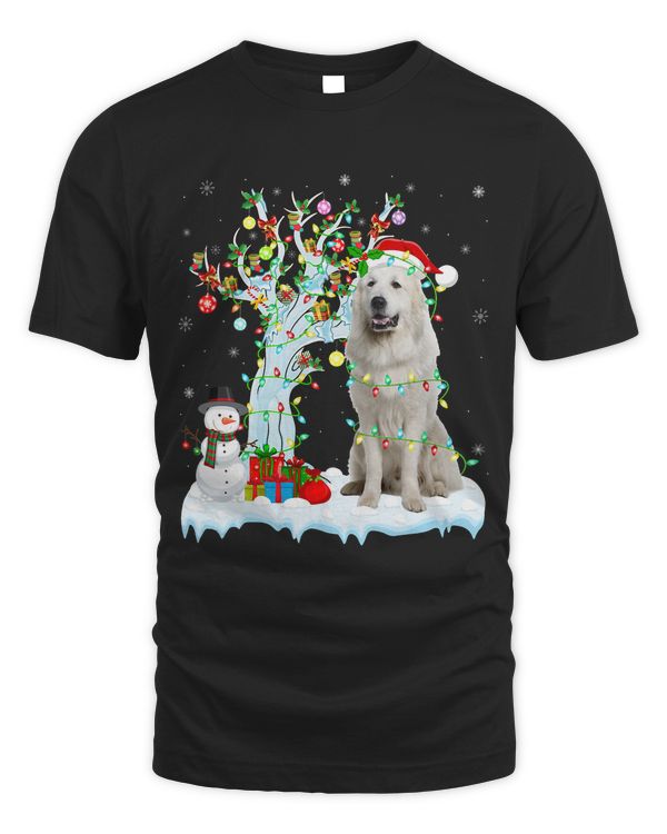 Xmas Element Tree Lighting Great Pyrenees Dog Christmas 1