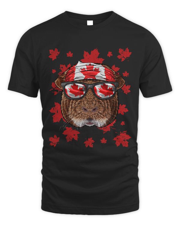 Canadian Guinea Pig Patriotic Canada Flag Maple Leaf Pride