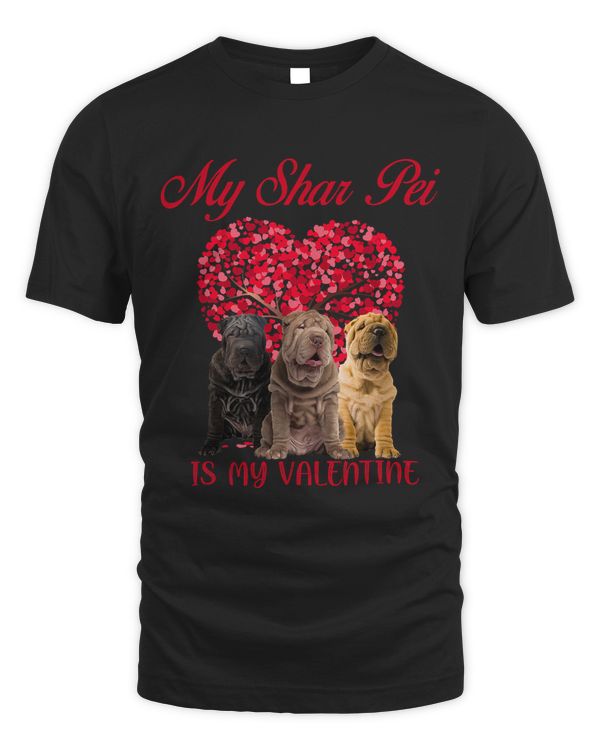 My Shar Pei Is My Valentine Dog Lover Valentines Day 230