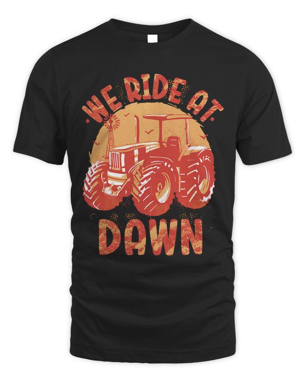 We Ride At Dawn Dad Lawn Mower Make Laugh Day Yard Work 2