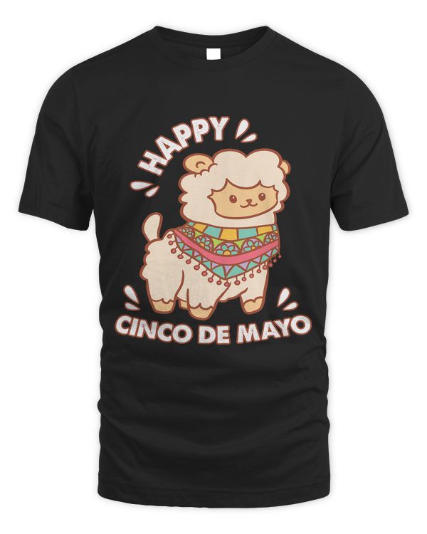 Happy Cinco De Mayo Kawaii Anime Llama