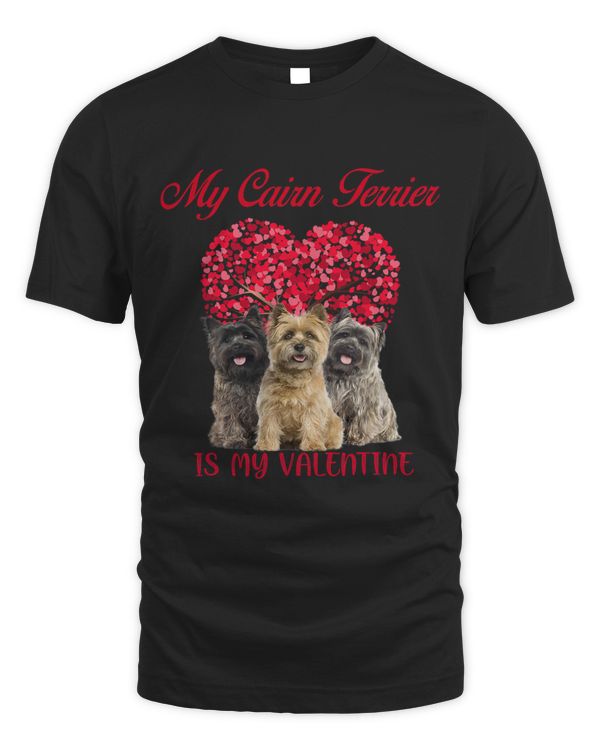 My Cairn Terrier Is My Valentine Dog Lover Valentines Day 242