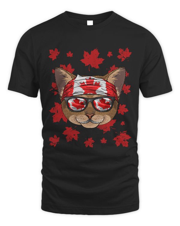 Canadian Abyssinian Patriotic Canada Flag Maple Leaf Pride