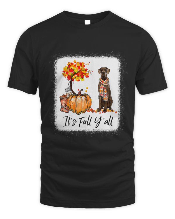 Its Fall Yall Great Dane Dog Lovers Thanksgiving Halloween 337
