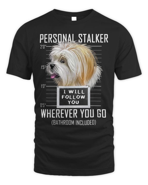 Personal Stalker Dog Lhasa Apso I Will Follow You Mugshot 28