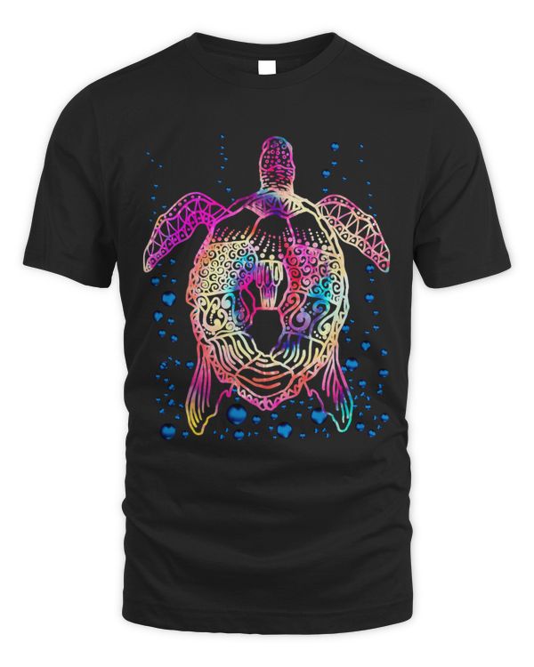 Tribal Polynesian Tattoo Ocean Animal Lover Tie Dye Turtle 98
