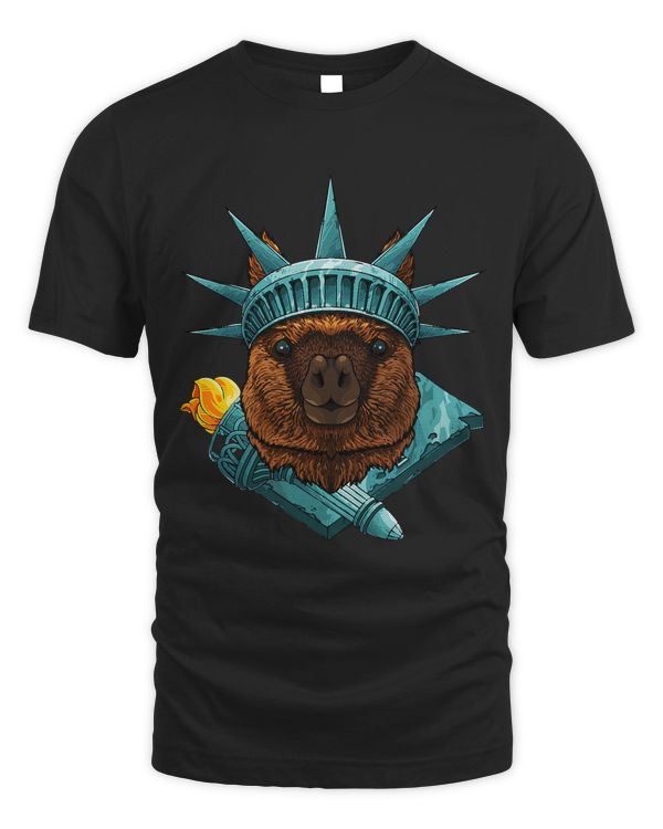 Statue Of Liberty Alpaca 4th Of July Animal USA America