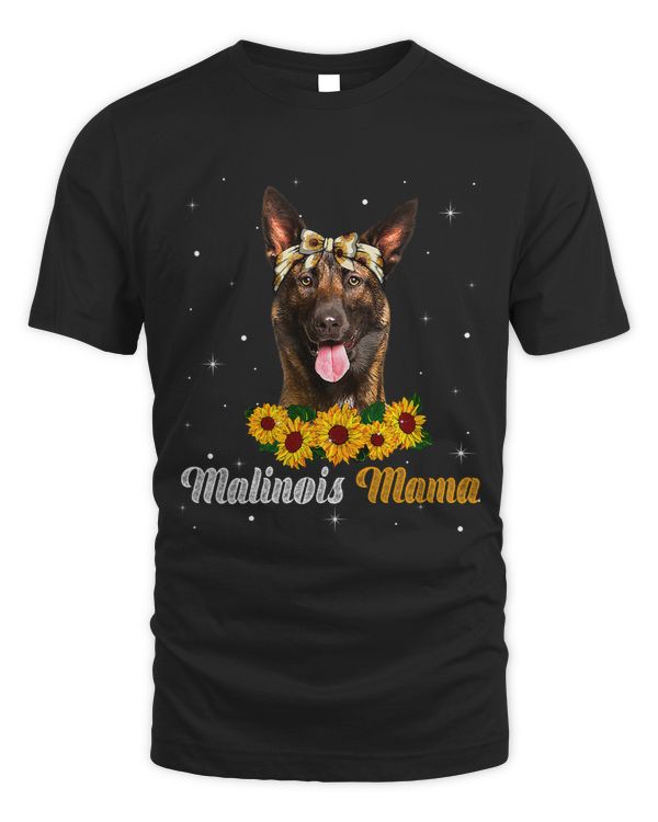 Womens Cute Malinois Mama Dog Mom Dog Lover Mothers Day