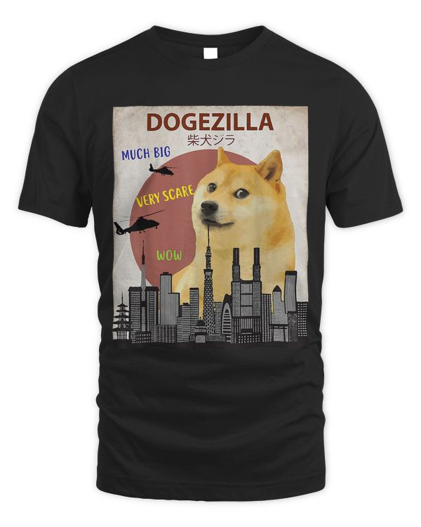 Dogezilla Funny DOGE MEMES Shiba Inu Dog 278