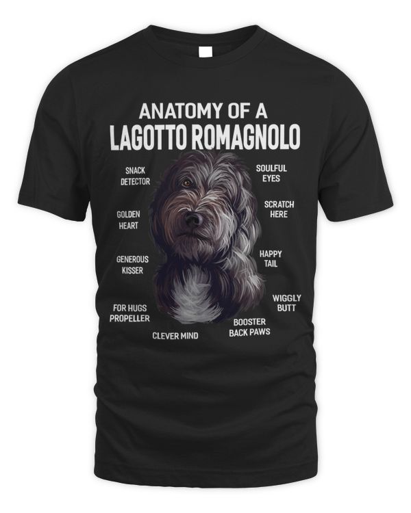 Dogs 365 Anatomy of a Lagotto Romagnolo Dog Funny Gift 9
