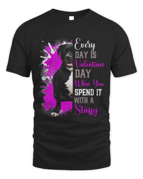 Funny Valentines Day Staffy Mom Mother Dog Staffordshire Bul