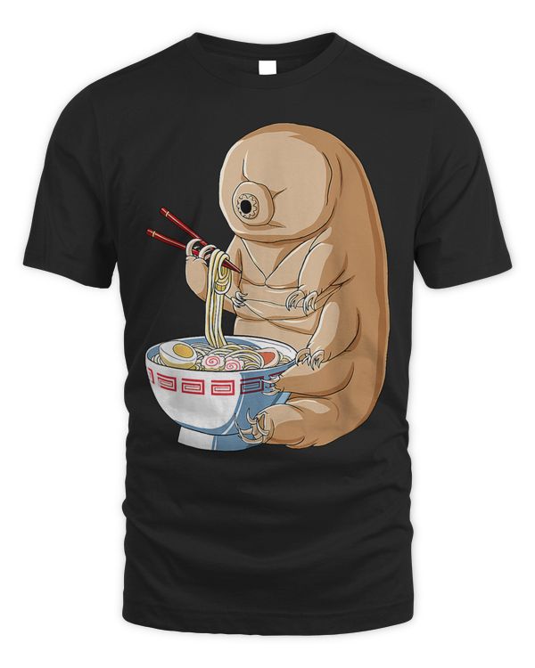 Funny Japanese Kawaii Ramen Noodles Water Bear Tardigrade