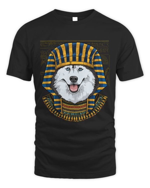 Siberian Husky Egyptian Pharaoh Historian Archaeologist Dog 88