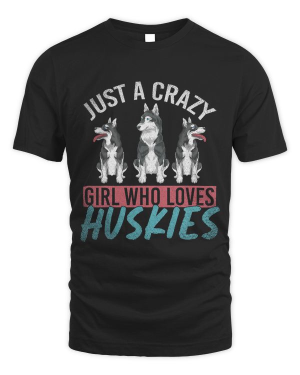 Siberian Huskies Dog Lover Women Pet Owner Girls Husky 89