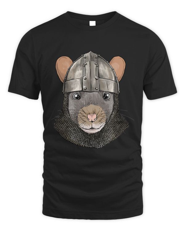 Medieval Rat Knight Warrior Rat Rodent Lover 43