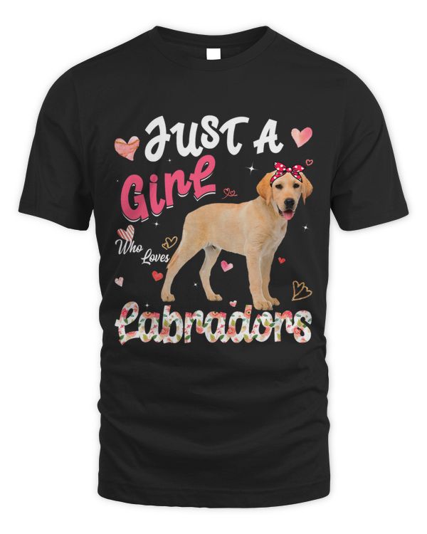 Cute Dog Lover Just A Girl Who Loves Labradors Dog
