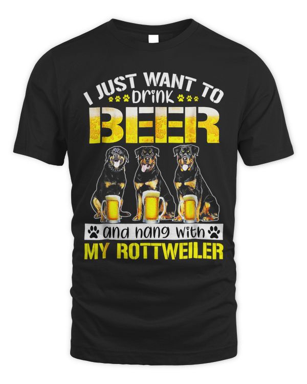I Just Want To Drink Beer And Hang With My Dog122