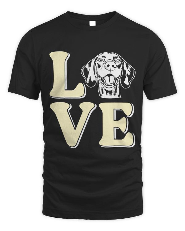Love Dog Hungarian Short Haired Magyar Vizsla