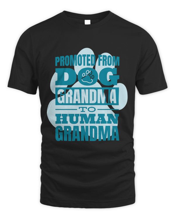 Baby Announcement Promoted From Dog Grandma To Human Grandma