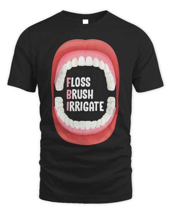 Floss Brush Irrigate Dental Hygiene For Dentist Technician 3