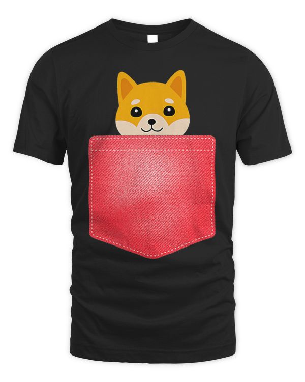 Baby Pocket Shiba Inu Cute Doge Akita Dog Owners Popular