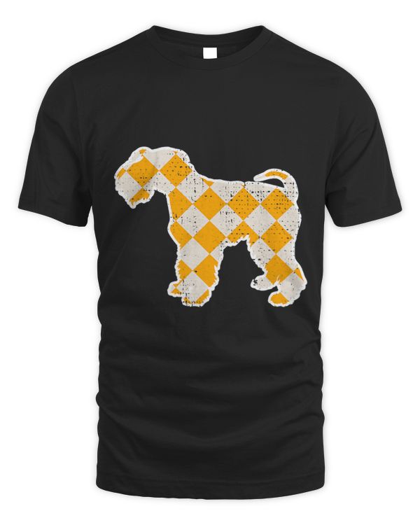 Kerry Blue Orange White Vintage Dog Lover